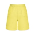 thumbnail image 5 of Hesxuno Men Basketball Sports Shorts Loose Fit Drawstring Athletic Shorts Elastic Waist Sweat Shorts 2026 Running Jogging Gym Shorts Yellow XL, 5 of 5