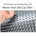thumbnail image 5 of Pet Comfort Zone, Self Grooming With Catnip Enhances Relaxation, Easy Installation & Disassemble & Clean For Every Home Corner (Blue & Grey), 5 of 5