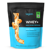Legion Athletics Whey+ Whey Protein Isolate Powder, Chocolate Hazelnut, 22g Protein, 30 Servings, Naturally Sweetened, No Added Sugar