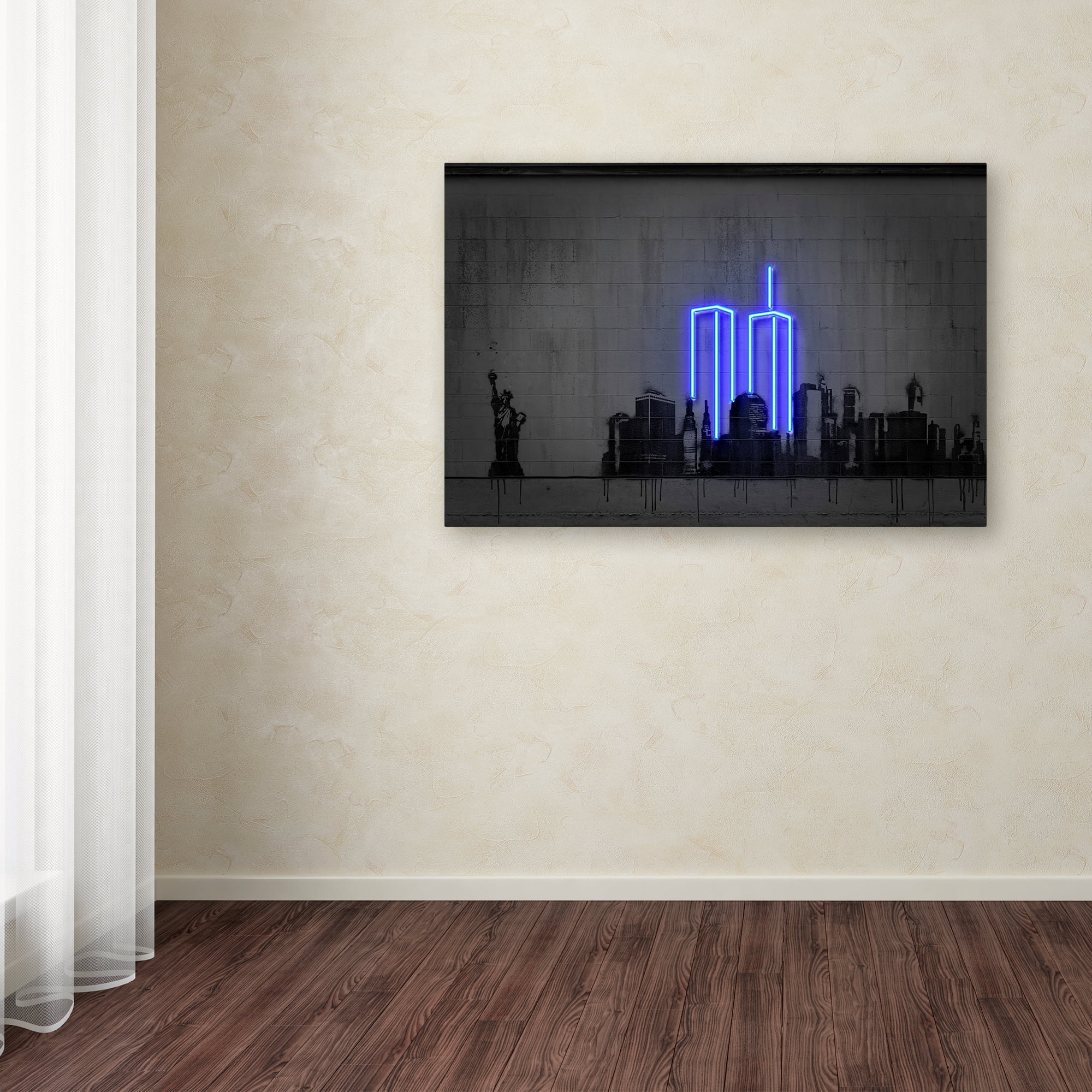 Trademark Fine Art 'New York' Canvas Art by Octavian Mielu