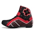 thumbnail image 1 of Bottes et Chaussures de Moto Toutes Saisons pour Hommes et Femmes, Noir Rouge, 36, 1 of 12