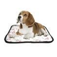thumbnail image 2 of PKQWTM Pink Flamingos Funny Animal Pet Dog Cat Bed Pee Pads Mat Cushion Potty Dogsblankets Crate Bed Kennel 36x48 inch, 2 of 3
