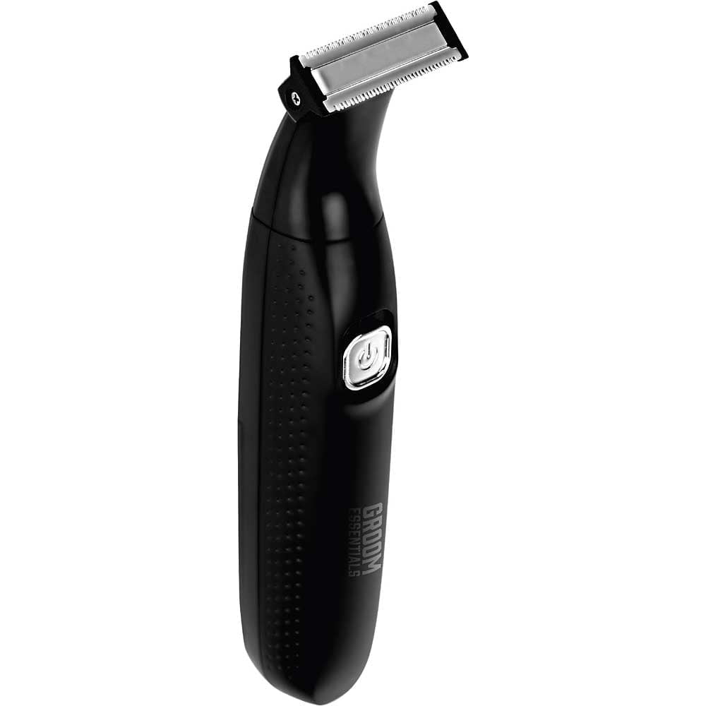 Groom Essentials ONECUT Mens Electric Shaver| Replaceable Dual-Blade Travel Foil Shaver | Detail Beard Trimmer for Men | Trim, Edge, Shave and Manscape Trimmer for Men | Body Hair Trimmer for Men
