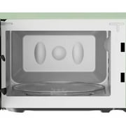 Magic Chef 0.7 Cubic Feet 700W Classic Retro Countertop Microwave, Green
