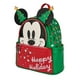 thumbnail image 2 of Mochila Mini Navideña Mickey Mouse Original Disney Verde Estampado, 2 of 5
