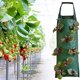 thumbnail image 4 of 2 bolsas de cultivo colgantes para fresas, tomates, interior y exterior, cultivo vertical de verduras, hierbas y flores, 4 of 5