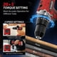 thumbnail image 4 of Taladro inalámbrico SundpeyPRO 21V sin escobillas con torque de 1060 in-lbs, 4 of 9