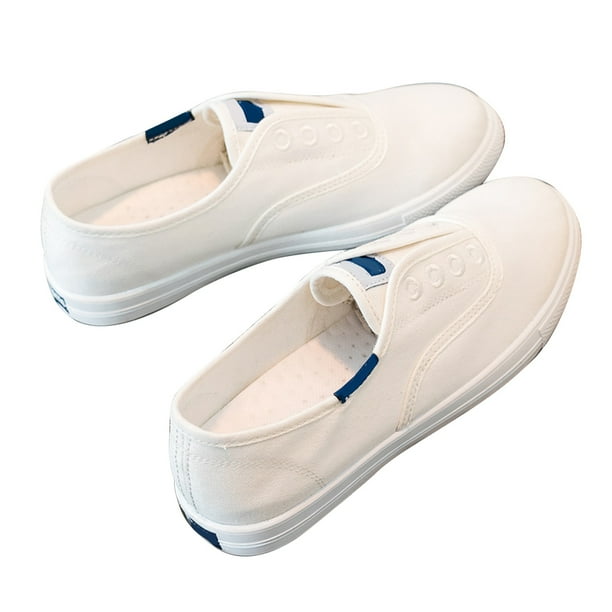 Zapatillas de deporte de lona transpirables para mujer, zapatos planos de lona para mujer, zapatos casuales para estudiantes, zapatos planos de lona casuales para mujer, estándares líderes en la industria