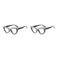 thumbnail image 3 of Gafas de Mujer Minnieouse Montura de PC Lentes de Resina Blanco 2Conjunto, 3 of 6