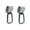 Gray, variant on 2 Pieces Baby Stroller Hooks Clip Pushchair Hooks for Bicycles Shopping Bags Gray