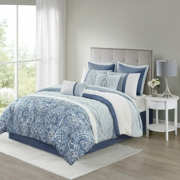 Queen 8 Piece Comforter Set