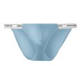 thumbnail image 3 of khonts,Men's Elastic Thong Comfortable Low Waist Underwear Fitness Triangle Underpants for Sports and Leisure Activities Blue L, 3 of 3