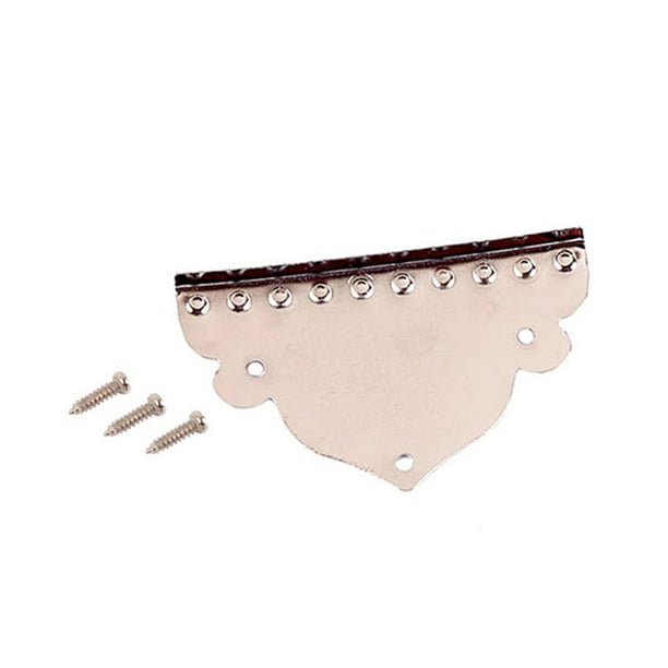 Advancent Mandolin Tailpiece Spare Parts Fittings Metal Mandolins Component Instrument Music String Pulling Replacement Replace Part Board Type3 NO3