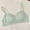Green, variant on ALLLIST Wirefree Women's Bras Unlined Full Coverage Training Floral Breathable Blue T Shirt Bras for Ladies Size S-XL