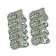 thumbnail image 5 of Juego de 9 fundas para hierros de golf, funda protectora de neopreno para palos de golf. Gris, 5 of 9