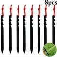 thumbnail image 1 of Bangcool Tent Stake Portable Aluminum Alloy Camping Stake Tent Peg with String, 1 of 4