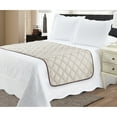 thumbnail image 3 of Bed Runner Protector Chocolate Tan - Full / Queen, 3 of 3