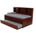 thumbnail image 2 of Merlot Twin Daybed with 3 Drawers and Trundle, 2 of 5