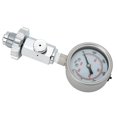 thumbnail image 4 of Diving Tank Checker, 0-6000 PSI Dive Pressure Gauge 0-400 Bar Rubber Accurate  For DIN Diving Valve, 4 of 8