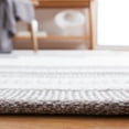 thumbnail image 5 of SAFAVIEH Kilim Adam Striped Polyester Area Rug, Ivory/Brown, 5' x 8', 5 of 9