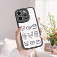 thumbnail image 1 of Mantenga su iPhone seguro y a la moda con esta funda de goma TPU flexible con un diseño único de dibujos animados, 1 of 3