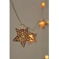 thumbnail image 2 of Perfect Holiday 10 Warm White LED String Light with Rose Gold Small Metal Star B/O, 1.5' Length, for Indoor/Outdoor, Home Décor, 2 of 7
