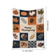 thumbnail image 3 of Thanksgiving Pumpkin Maple Leaf Fruit Blanket Digital Print Flannel Blanket Warm And Cozy Nap Blanket, 3 of 6