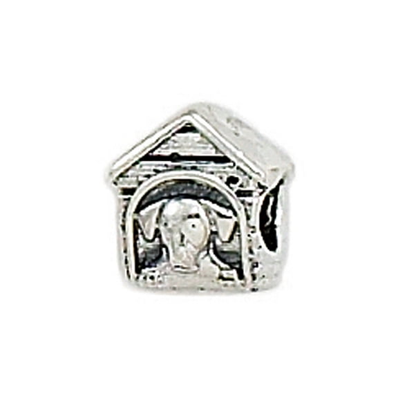 Zable� Sterling Silver Dog House Bead / Charm