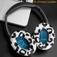 thumbnail image 2 of Almohadillas SoloWit de repuesto para auriculares, piel proteica, leopardo de nieve, 2 of 7