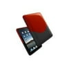 ifrogz Luxe Original - Case for tablet - polycarbonate - black/red
