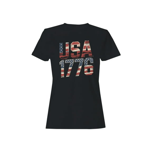 USA 1776 Vintage Flag Women's T-shirt