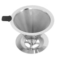 thumbnail image 4 of <p>Filtre à Café Goutte à Goutte Tasse en Acier Inoxydable Goutte à Goutte Cône Filtre à Café Réutilisable Filtre à Café en Acier Inoxydable Goutte à Goutte Cône Filtre à Café Réutilisable, 4 of 7