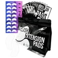thumbnail image 1 of Juego de 100 pares de almohadillas de gel para extensiones de pestañas para debajo de los ojos, 1 of 9