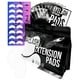 thumbnail image 1 of Juego de 100 pares de almohadillas de gel para extensiones de pestañas para debajo de los ojos, 1 of 9