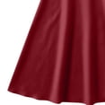 thumbnail image 6 of AHTJRT Graduation Dresses for Girls Satin Silk Crew Neck Sleeveless Pleated Flowy Maxi Dress Elegant Party Chorist Bridesmaid Dresses Wine 12-13 Years, 6 of 7