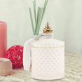 thumbnail image 3 of de duradero Tealight votiva candeliere con tapas Pilar Pen Holder Pot para de Acción de Gracias salón , Blanco Soledad Portavelas candelita, 3 of 8