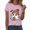 Pink, variant on TOWED22 Fall Shirts for Women Cute Ghost with Coffee Pumpkin Graphic Casual Halloween Tee Autumn Thanksgiving Tops(Hot Pink,XL)