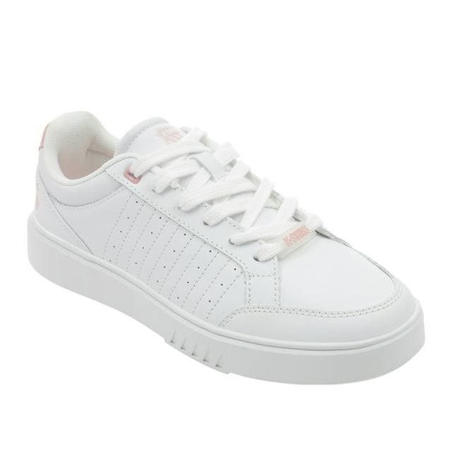 Tenis K-Swiss COURT BLOCK Para Dama Color Blanco