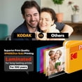 thumbnail image 4 of Kodak Mini 3 Retro Portable Instant Photo Printer (P300RY) + 68 Sheets Bundle - Yellow, 4 of 7