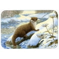 thumbnail image 1 of Carolines Treasures ASA2187CMT Winter Otter Kitchen or Bath Mat, 20 x 30, 1 of 1