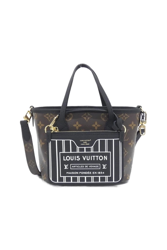 Pre-Owned Louis Vuitton Monogram Neverfull Inside Out BB M28347 Handbag