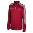 thumbnail image 2 of Youth Colosseum  Crimson Washington State Cougars OHT Military Appreciation Cyclone Quarter-Zip Windshirt, 2 of 4