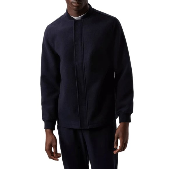 Burton Mens Faux Wool Bomber Jacket