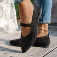 thumbnail image 7 of DIVVce Mary Jane Shoes Women Knit Pointed Toe Comfortable Slip On Casual Breathable Lightweight Daily Footwear, 7 of 7