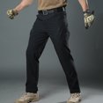 thumbnail image 2 of Pantalones de secado rápido de verano, pantalones tácticos para hombre, pantalones militares ultrafinos y transpirables, pantalones de entrenamiento, monos para exteriores, 2 of 4