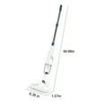 thumbnail image 3 of ZEPARO Stick Vacuum Cleaner,Lightweight Cordless Stick Vac,30 Min Runtime,1200mAh Rechargeable Battery,4800PA Suction,5-Stage Filtration,Carpet Hardwood Pet Hair,0.3L Dust Cup,1 Unit, 3 of 7