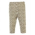 thumbnail image 5 of Hudson Baby Infant Girl Cotton Bodysuit, Pant and Shoe Set, Leopard Hearts, 0-3 Months, 5 of 5