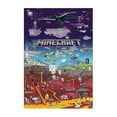 thumbnail image 4 of Minecraft Game Peripheral Poster Wall Stickers Home Decoration Bedroom Decoration Tapestry-big Collection, 4 of 5