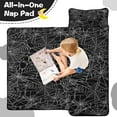 thumbnail image 4 of Spider Web Halloween Pattern Toddler Nap Mats for Kids Preschool,50"x20" Sleeping Mat Bag or Kids,Toddler Sleeping Bag,Toddler Nap Mat or Daycare, 4 of 6