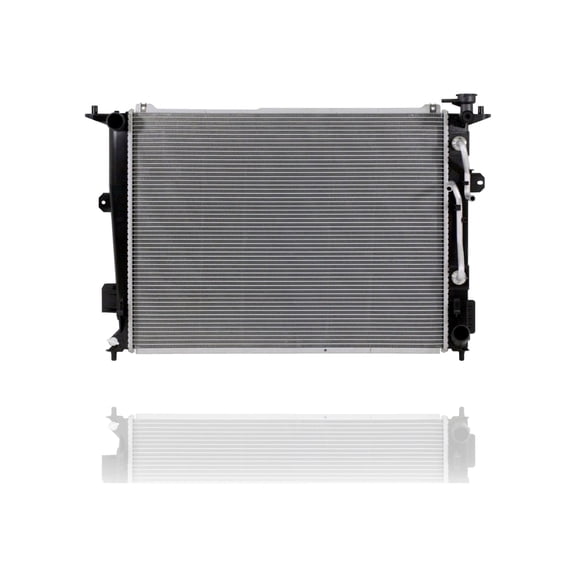 Radiator - Pacific Best Inc. Fit/For 12-16 Hyundai Equus - Plastic Tank Aluminum Core - 253103N820